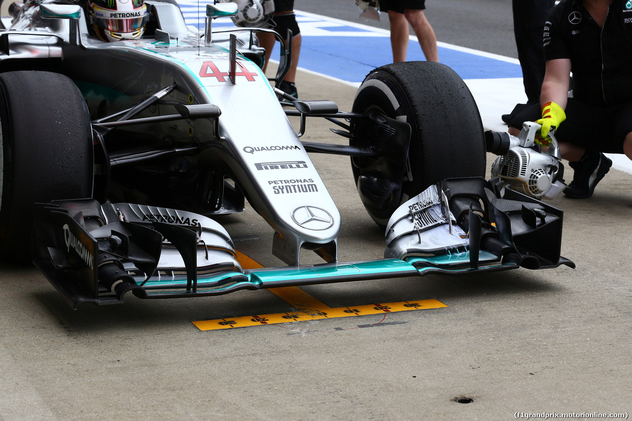 GP GRAN BRETAGNA, 08.07.2016 - Prove Libere 1, Lewis Hamilton (GBR) Mercedes AMG F1 W07 Hybrid