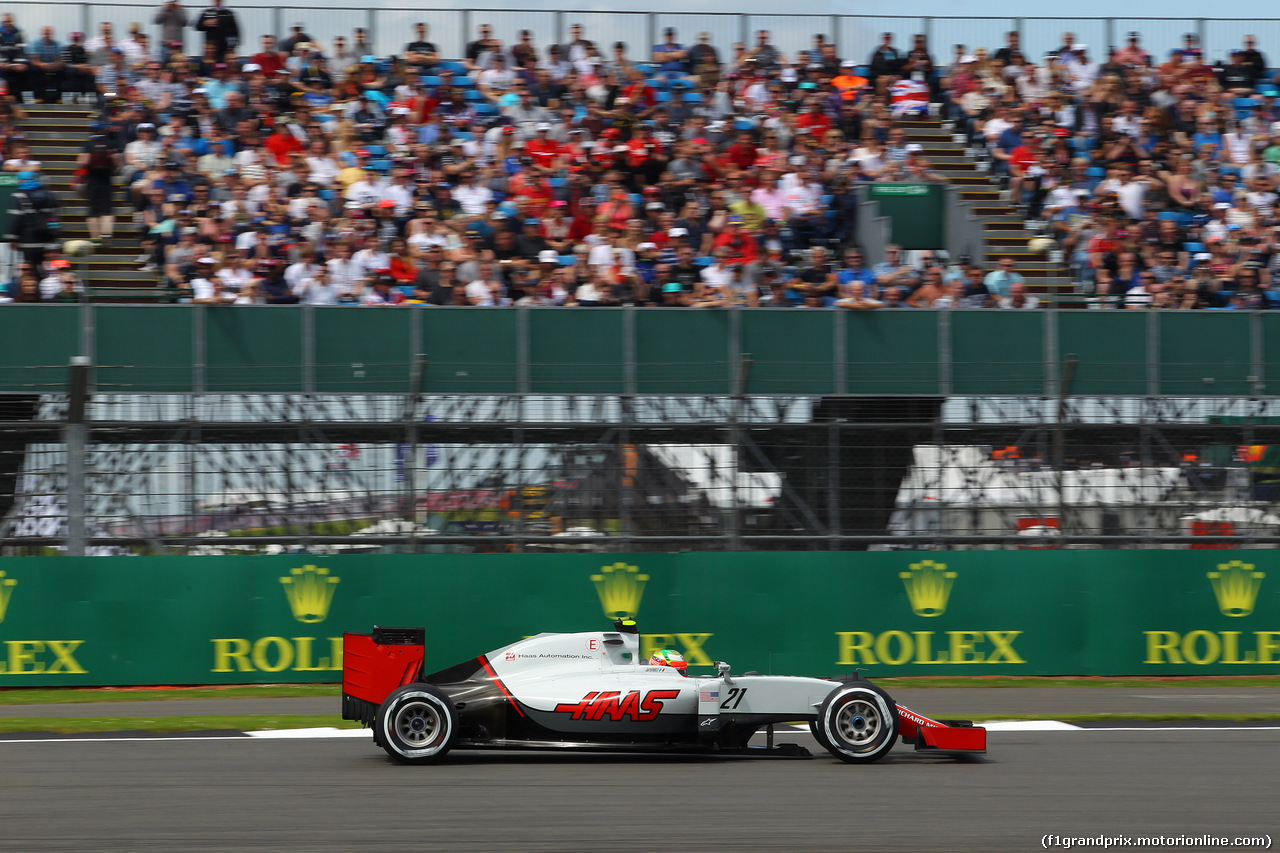 GP GRAN BRETAGNA, 08.07.2016 - Prove Libere 2, Esteban Gutierrez (MEX) Haas F1 Team VF-16