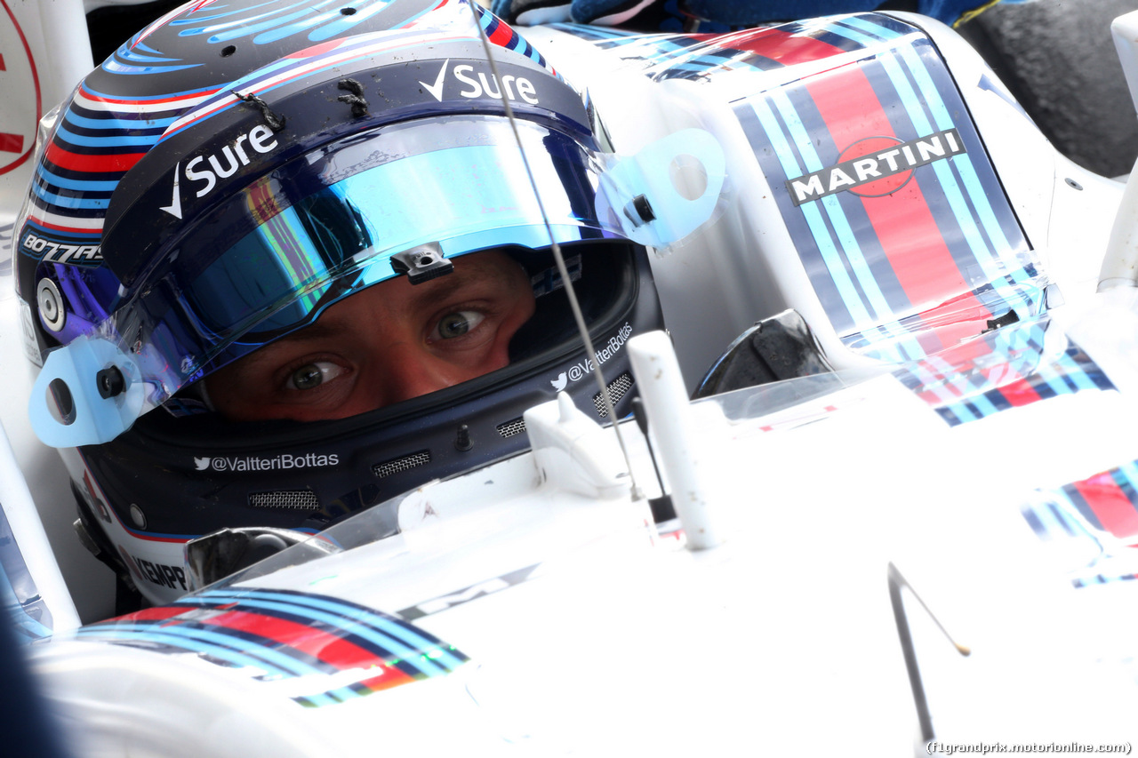 GP GRAN BRETAGNA, 08.07.2016 - Prove Libere 2, Valtteri Bottas (FIN) Williams FW38