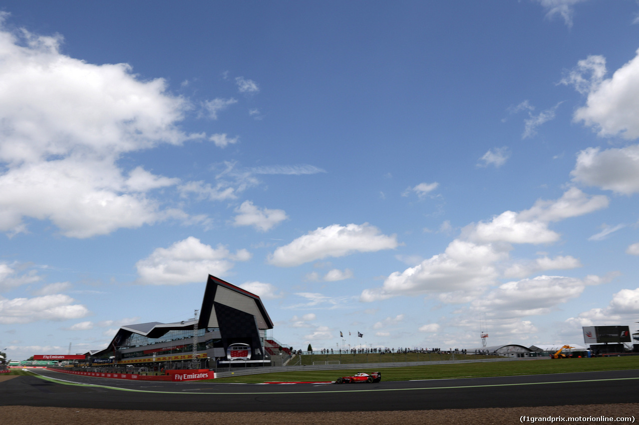 GP GRAN BRETAGNA, 08.07.2016 - Prove Libere 2, Sebastian Vettel (GER) Ferrari SF16-H