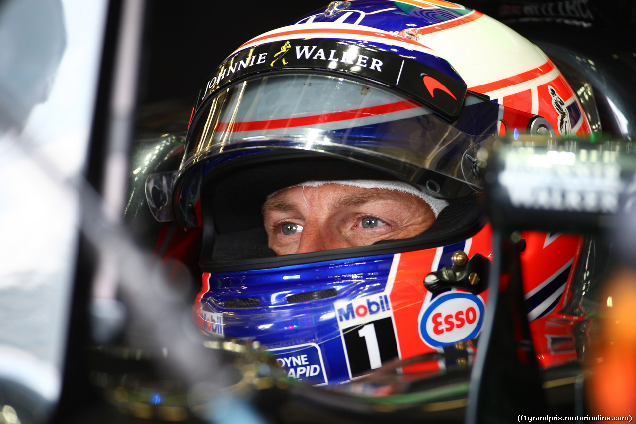 GP GRAN BRETAGNA, 08.07.2016 - Prove Libere 2, Jenson Button (GBR)  McLaren Honda MP4-31