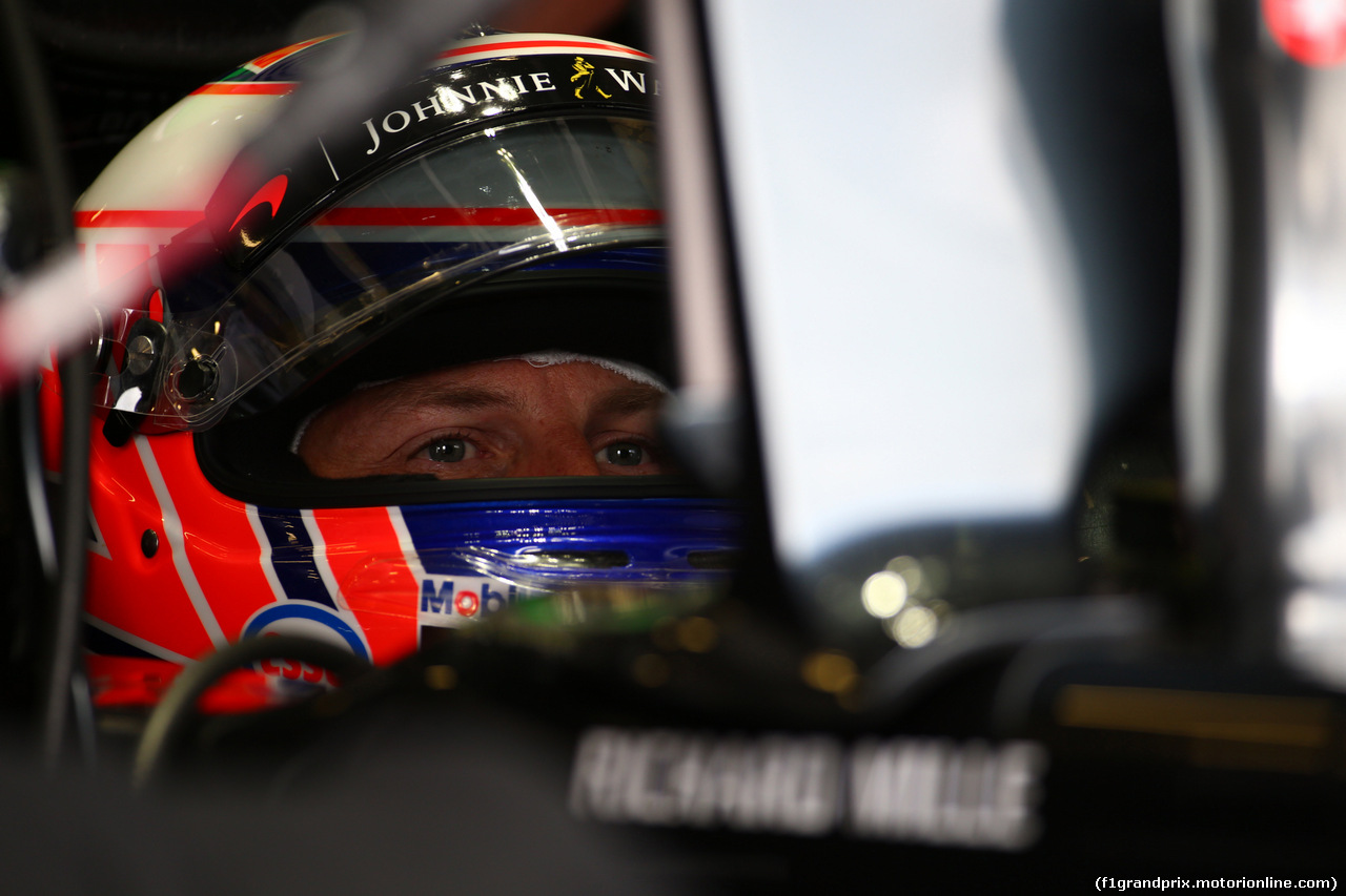 GP GRAN BRETAGNA, 08.07.2016 - Prove Libere 2, Jenson Button (GBR)  McLaren Honda MP4-31