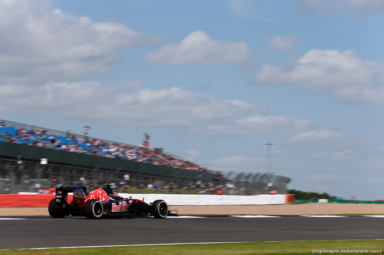 GP GRAN BRETAGNA, 08.07.2016 - Prove Libere 2, Daniil Kvyat (RUS) Scuderia Toro Rosso STR11