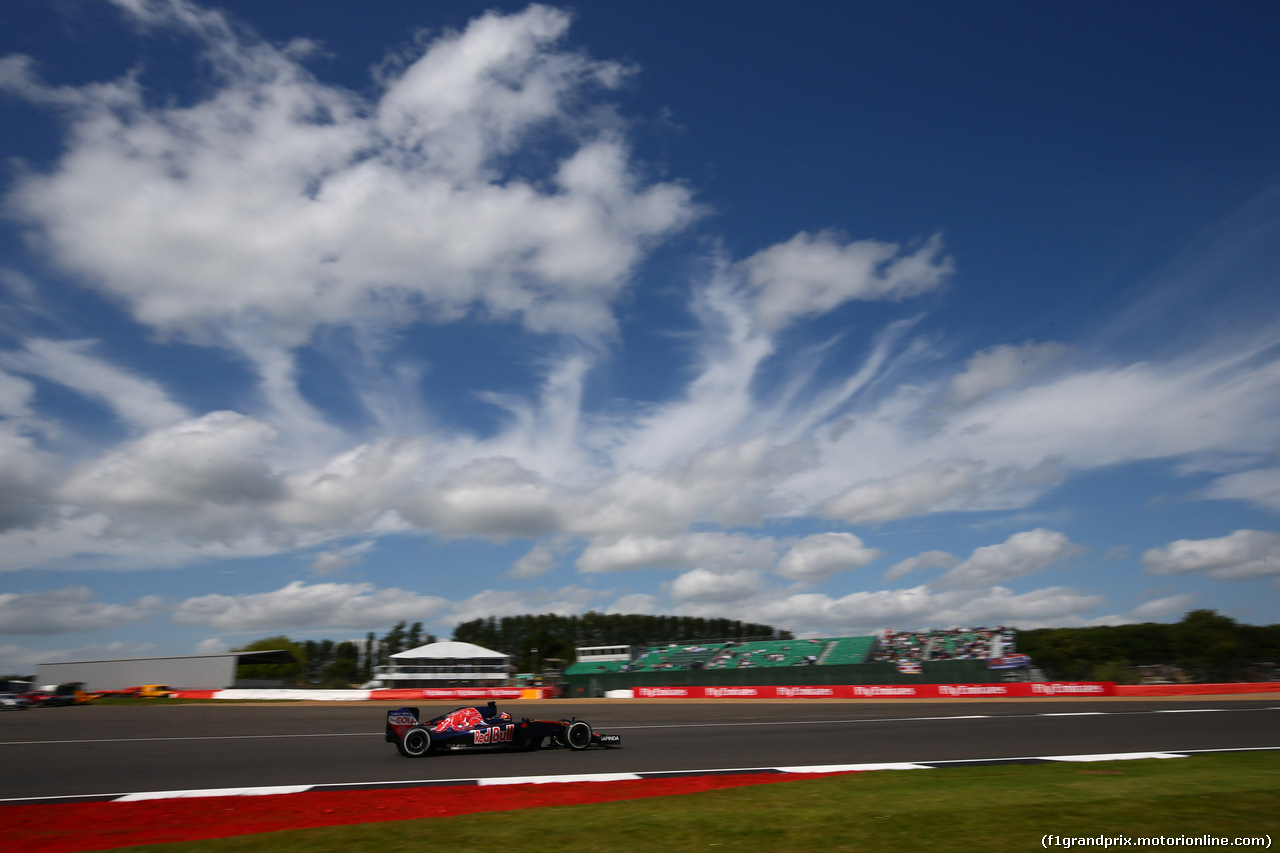 GP GRAN BRETAGNA, 08.07.2016 - Prove Libere 2, Daniil Kvyat (RUS) Scuderia Toro Rosso STR11
