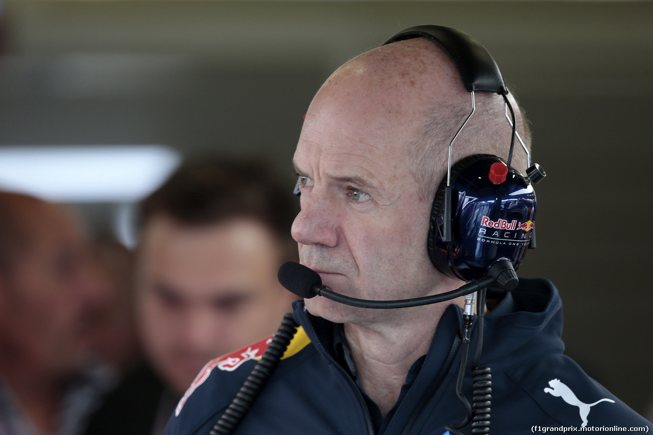 GP GRAN BRETAGNA, 08.07.2016 - Prove Libere 2, Adrian Newey (GBR), Red Bull Racing , Technical Operations Director