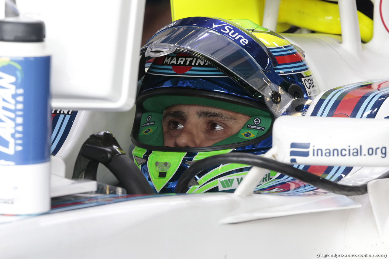 GP GRAN BRETAGNA, 08.07.2016 - Prove Libere 2, Felipe Massa (BRA) Williams FW38