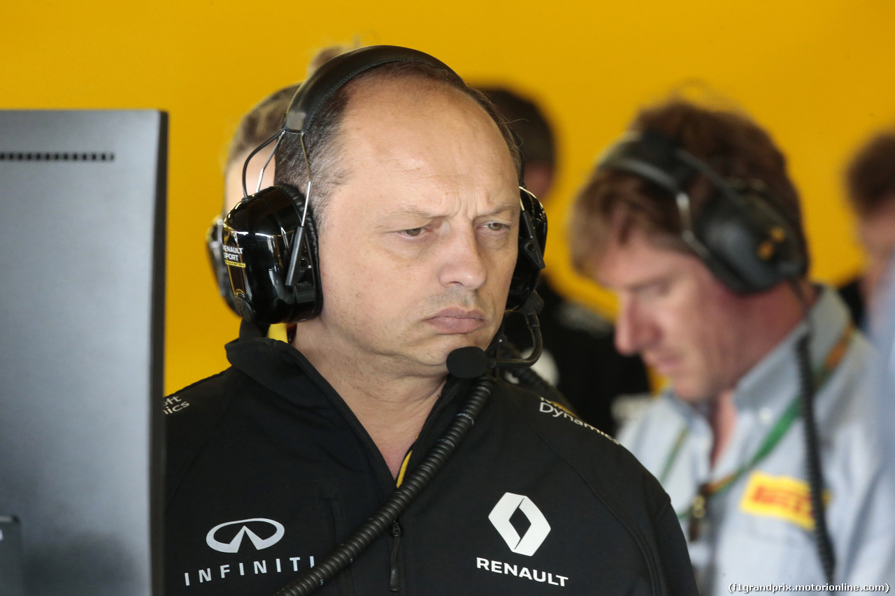 GP GRAN BRETAGNA, 08.07.2016 - Prove Libere 2, Frederic Vasseur (FRA) Renault Sport Formula One Team Racing Director
