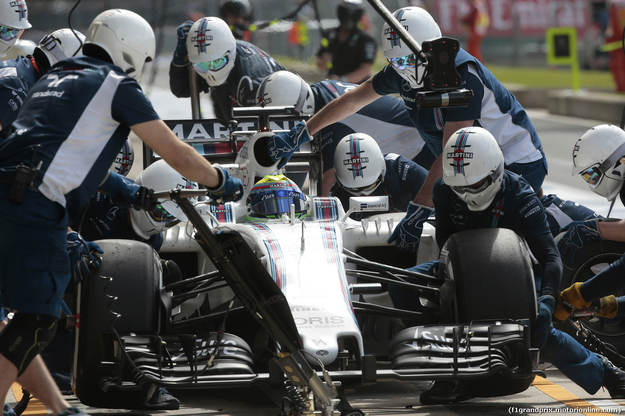 GP GRAN BRETAGNA, 08.07.2016 - Prove Libere 2, Felipe Massa (BRA) Williams FW38