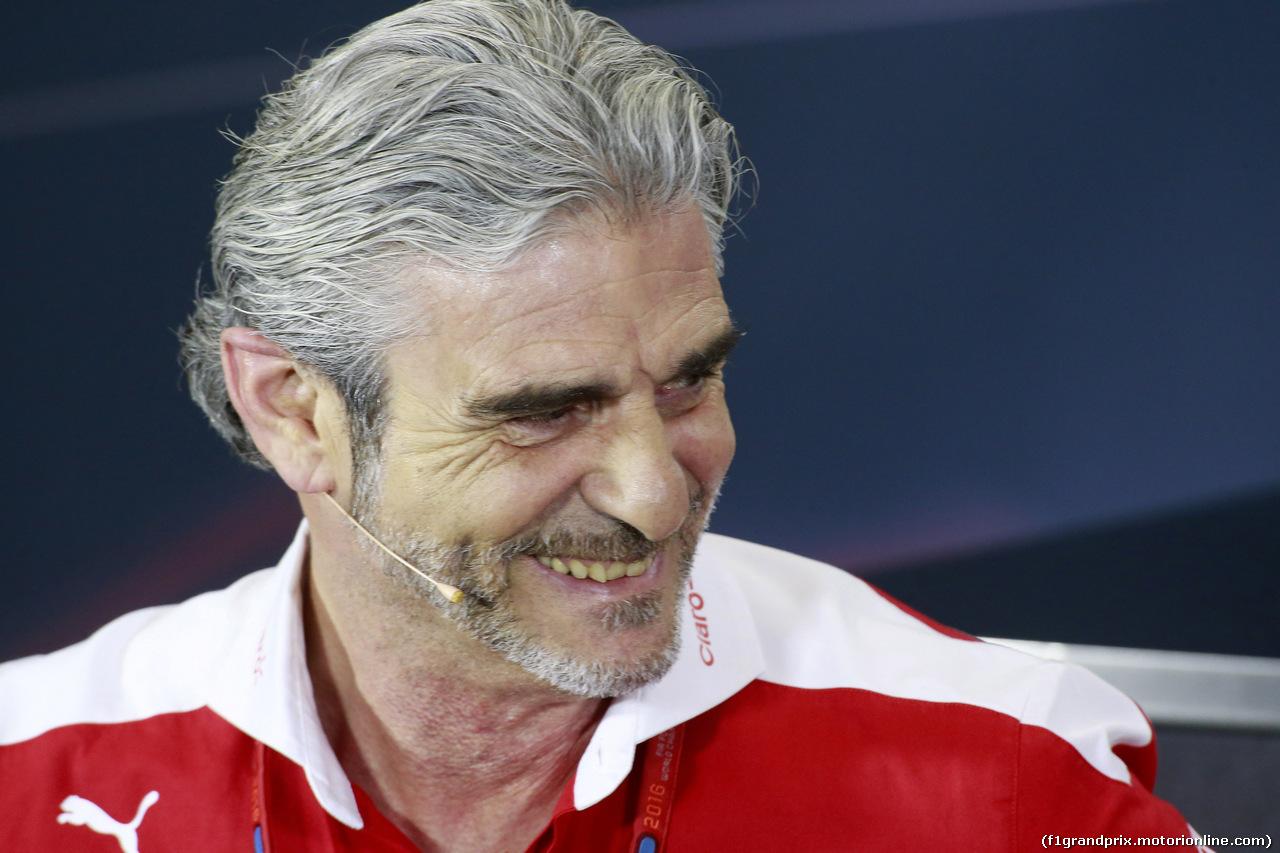 GP GRAN BRETAGNA, 08.07.2016 - Conferenza Stampa, Maurizio Arrivabene (ITA) Ferrari Team Principal