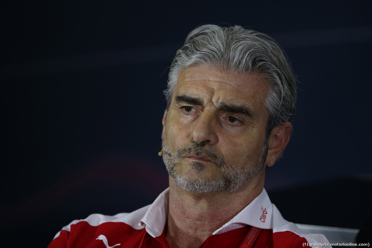 GP GRAN BRETAGNA, 08.07.2016 - Conferenza Stampa, Maurizio Arrivabene (ITA) Ferrari Team Principal