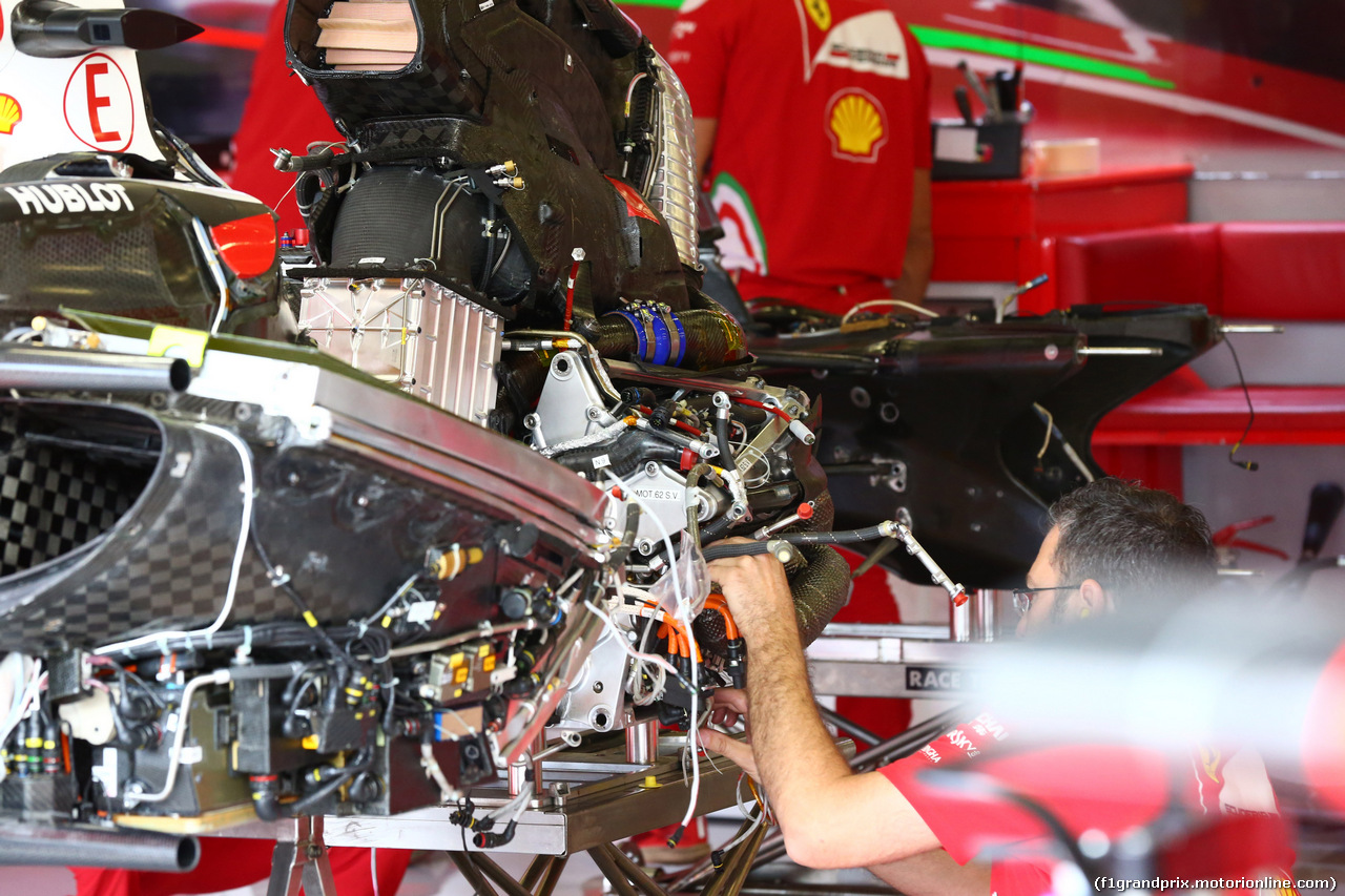 GP GRAN BRETAGNA, 08.07.2016 - Ferrari SF16-H, detail