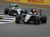GP GRAN BRETAGNA, 08.07.2016 - Free Practice 1, Nico Hulkenberg (GER) Sahara Force India F1 VJM09 e Nico Rosberg (GER) Mercedes AMG F1 W07 Hybrid