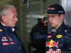 GP GRAN BRETAGNA, 08.07.2016 - Free Practice 2, Helmut Marko (AUT), Red Bull Racing, Red Bull Advisor e mMax Verstappen (NED) Red Bull Racing RB12