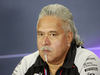 GP GRAN BRETAGNA, 08.07.2016 - Conferenza Stampa, Vijay Mallya (IND), Chairman e Managine Director Force India