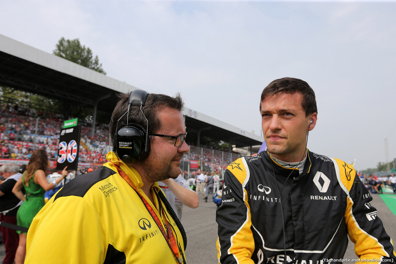GP ITALIA, 04.09.2016 - Gara, Jolyon Palmer (GBR) Renault Sport F1 Team RS16