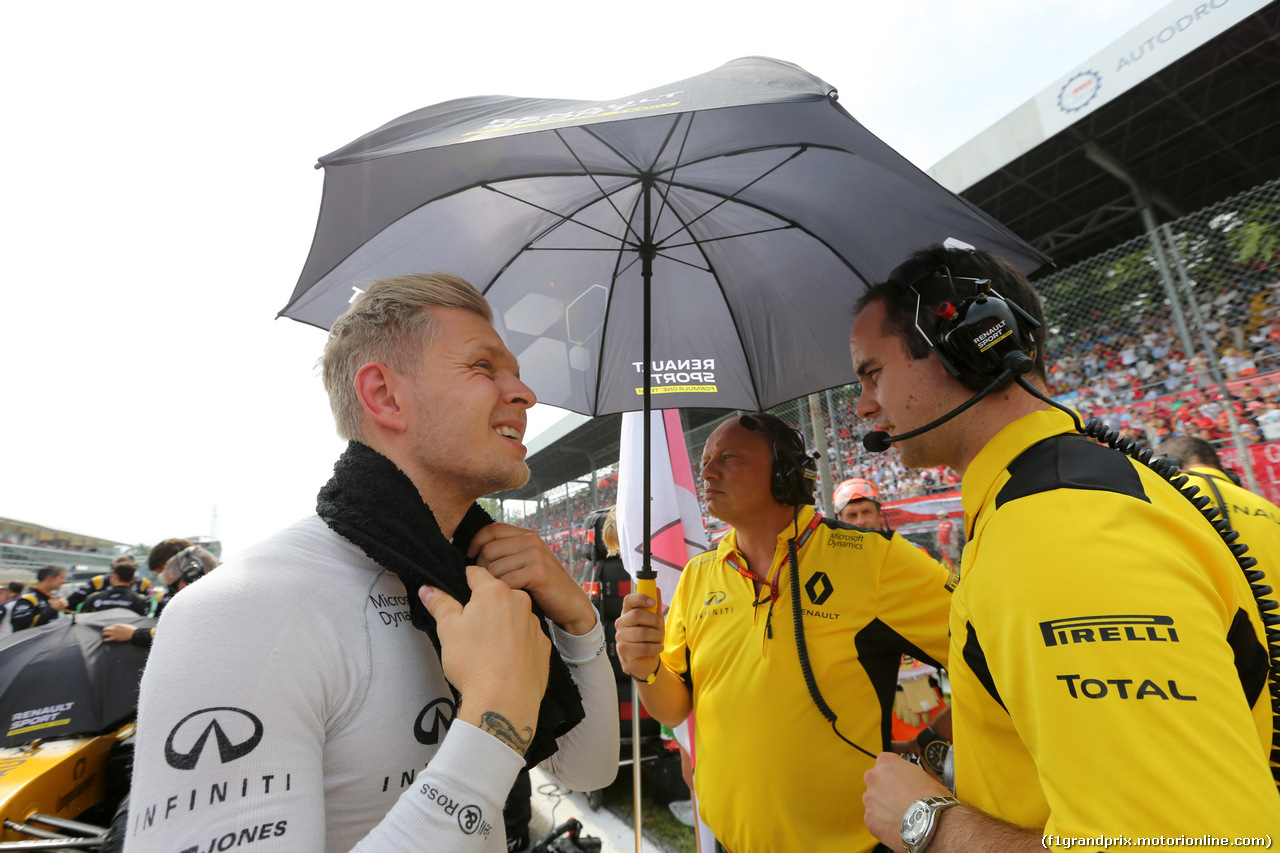 GP ITALIA, 04.09.2016 - Gara, Kevin Magnussen (DEN) Renault Sport F1 Team RS16