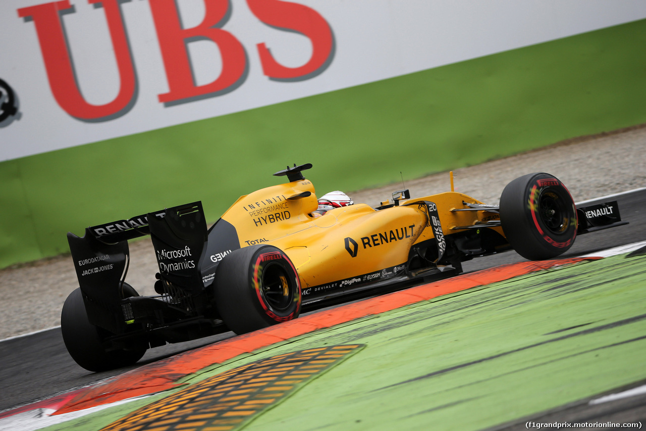 GP ITALIA, 04.09.2016 - Gara, Kevin Magnussen (DEN) Renault Sport F1 Team RS16