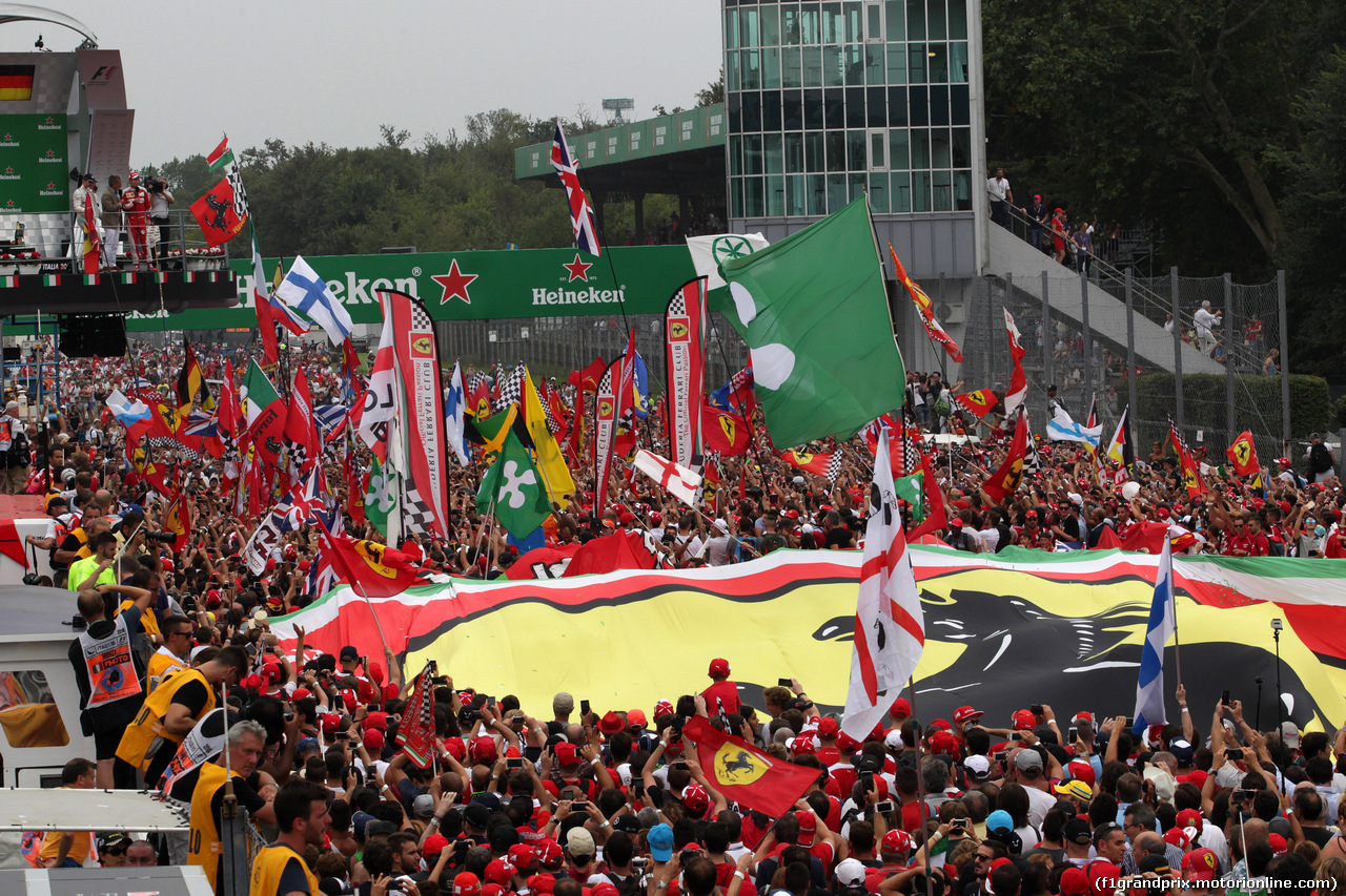 GP ITALIA, 04.09.2016 - Gara, terzo Sebastian Vettel (GER) Ferrari SF16-H