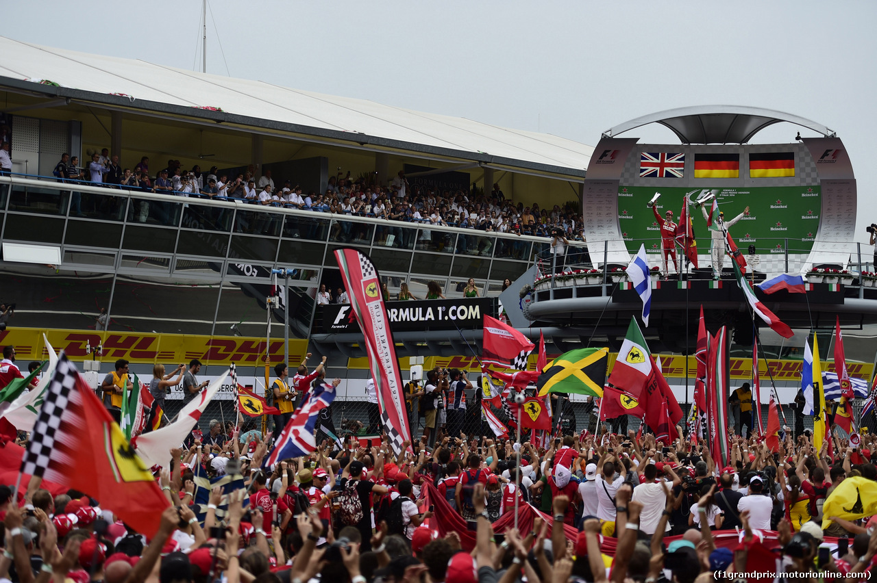 GP ITALIA, 04.09.2016 - Gara, terzo Sebastian Vettel (GER) Ferrari SF16-H