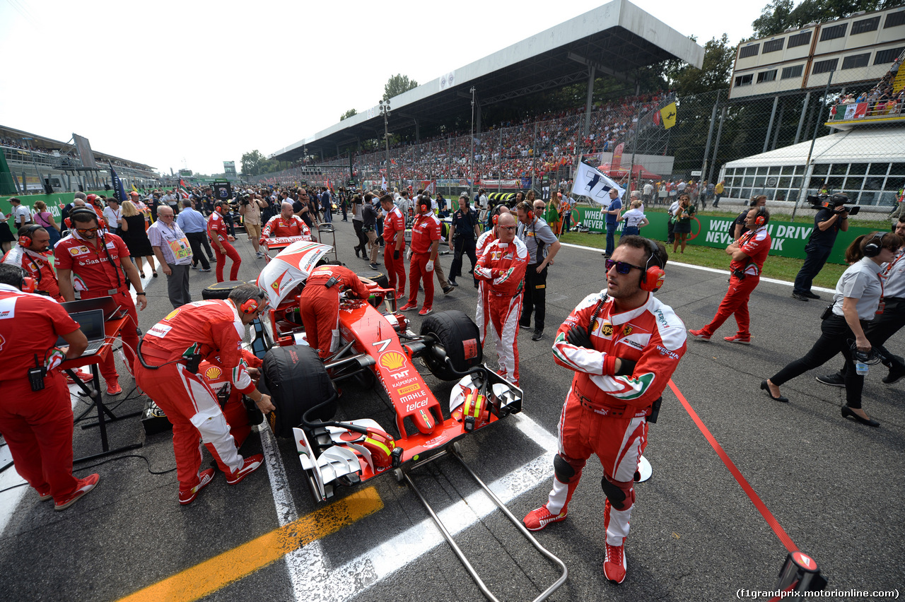 GP ITALIA, 04.09.2016 - Gara, Kimi Raikkonen (FIN) Ferrari SF16-H