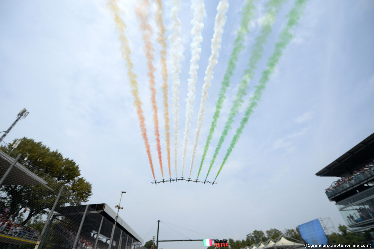 GP ITALIA, 04.09.2016 - Gara, Air display