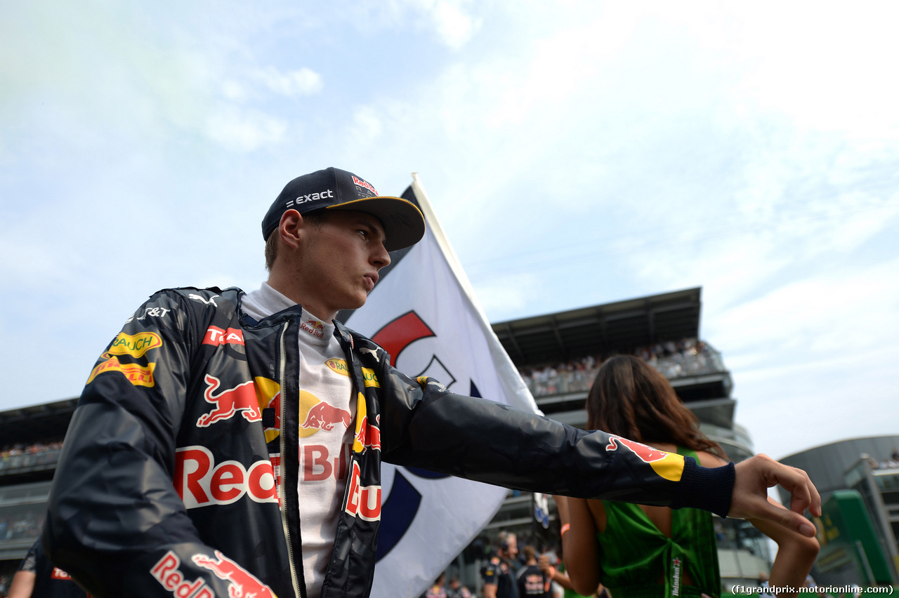 GP ITALIA, 04.09.2016 - Gara, Max Verstappen (NED) Red Bull Racing RB12