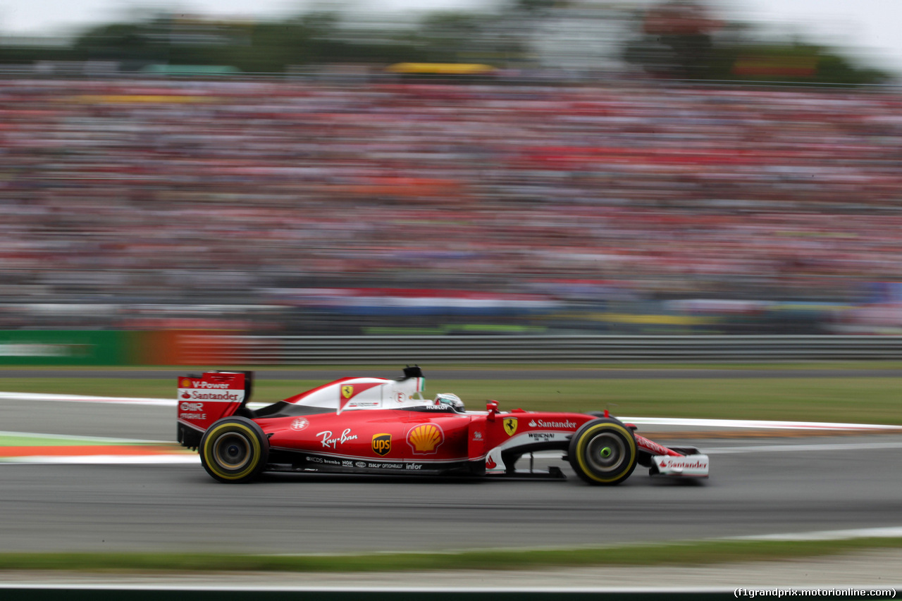 GP ITALIA, 04.09.2016 - Gara, Sebastian Vettel (GER) Ferrari SF16-H