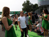 GP ITALIA, 04.09.2016 - Nico Rosberg (GER) Mercedes AMG F1 W07 Hybrid e Pascal Wehrlein (GER) Manor Racing MRT05 at drivers parade