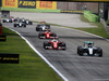 GP ITALIA, 04.09.2016 - Gara, Sebastian Vettel (GER) Ferrari SF16-H e Nico Rosberg (GER) Mercedes AMG F1 W07 Hybrid