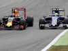 GP ITALIA, 04.09.2016 - Gara, Max Verstappen (NED) Red Bull Racing RB12 e Marcus Ericsson (SUE) Sauber C34