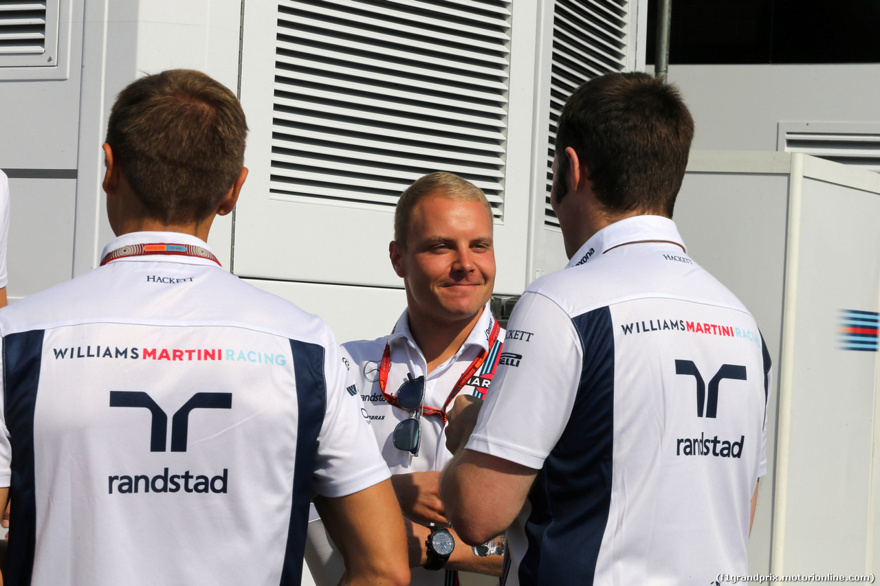 GP ITALIA, 01.09.2016 - Valtteri Bottas (FIN) Williams FW38