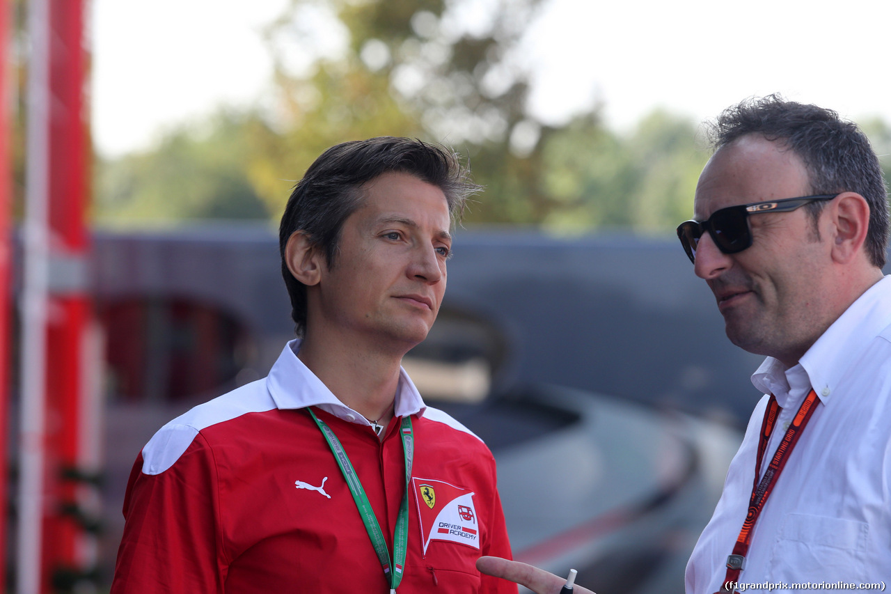 GP ITALIA, 01.09.2016 - Massimo Rivola (ITA), Ferrari Driver Academy