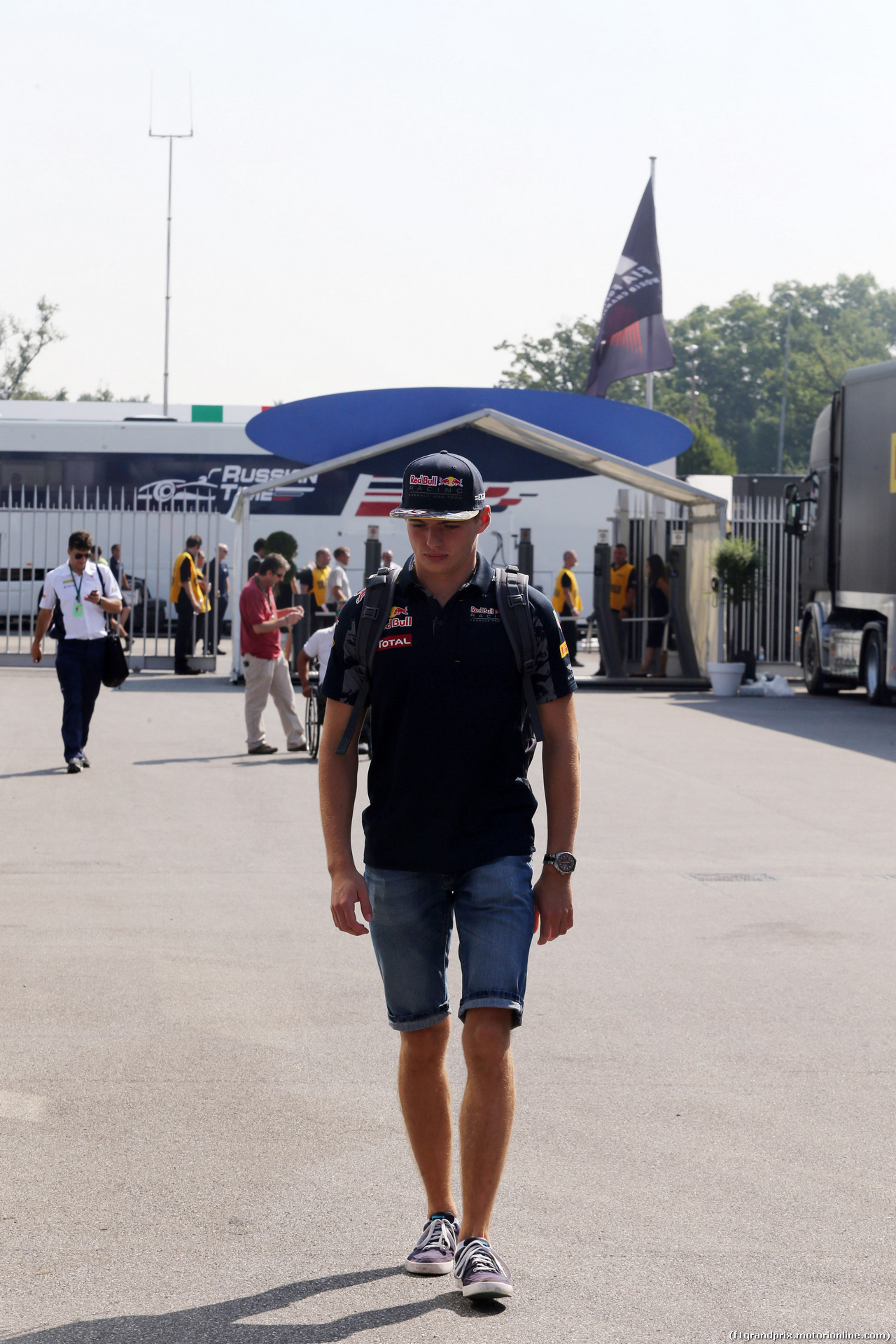 GP ITALIA, 01.09.2016 - Max Verstappen (NED) Red Bull Racing RB12