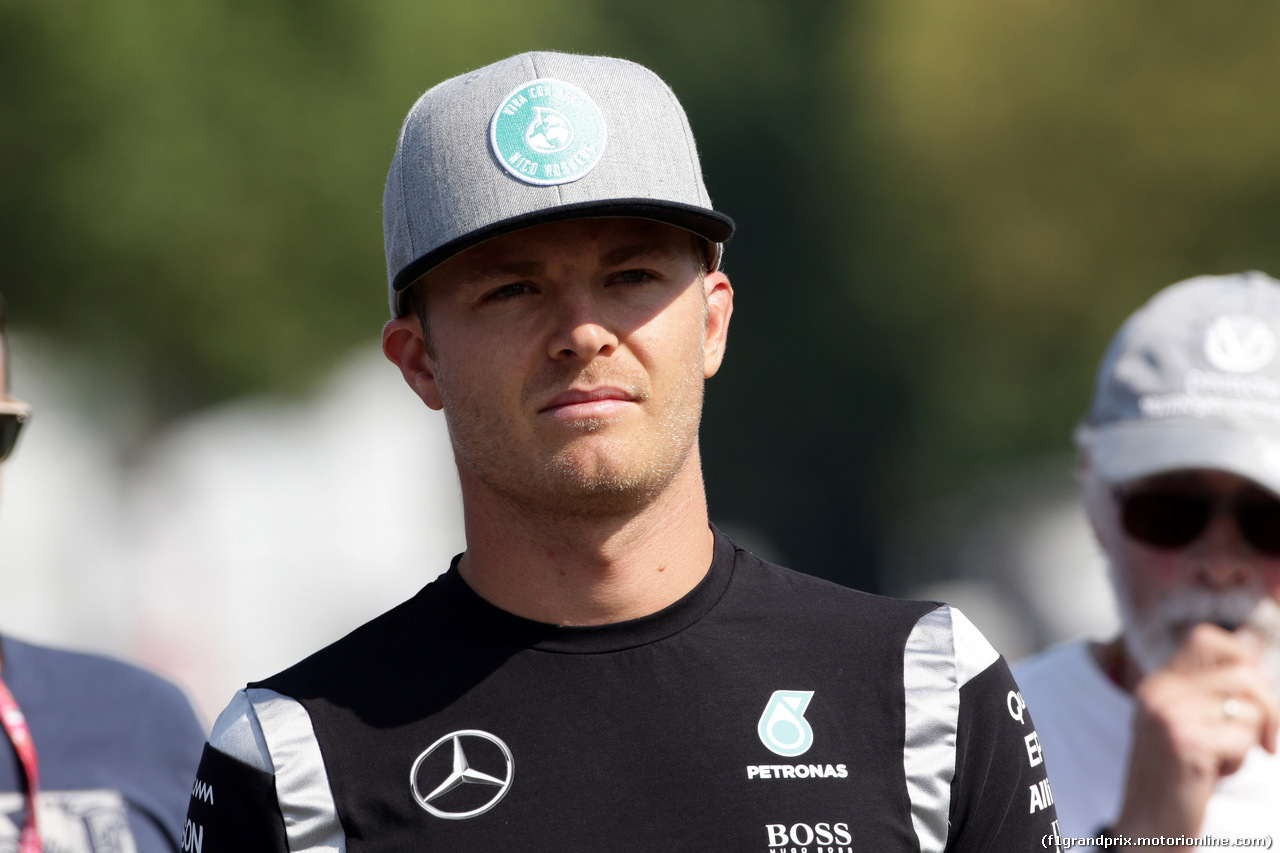 GP ITALIA, 01.09.2016 - Nico Rosberg (GER) Mercedes AMG F1 W07 Hybrid