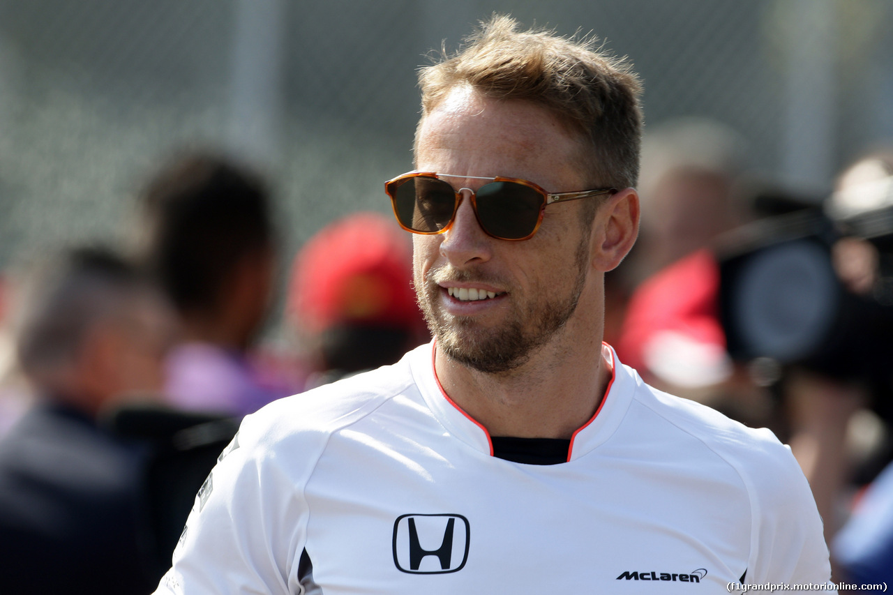 GP ITALIA, 01.09.2016 - Jenson Button (GBR)  McLaren Honda MP4-31