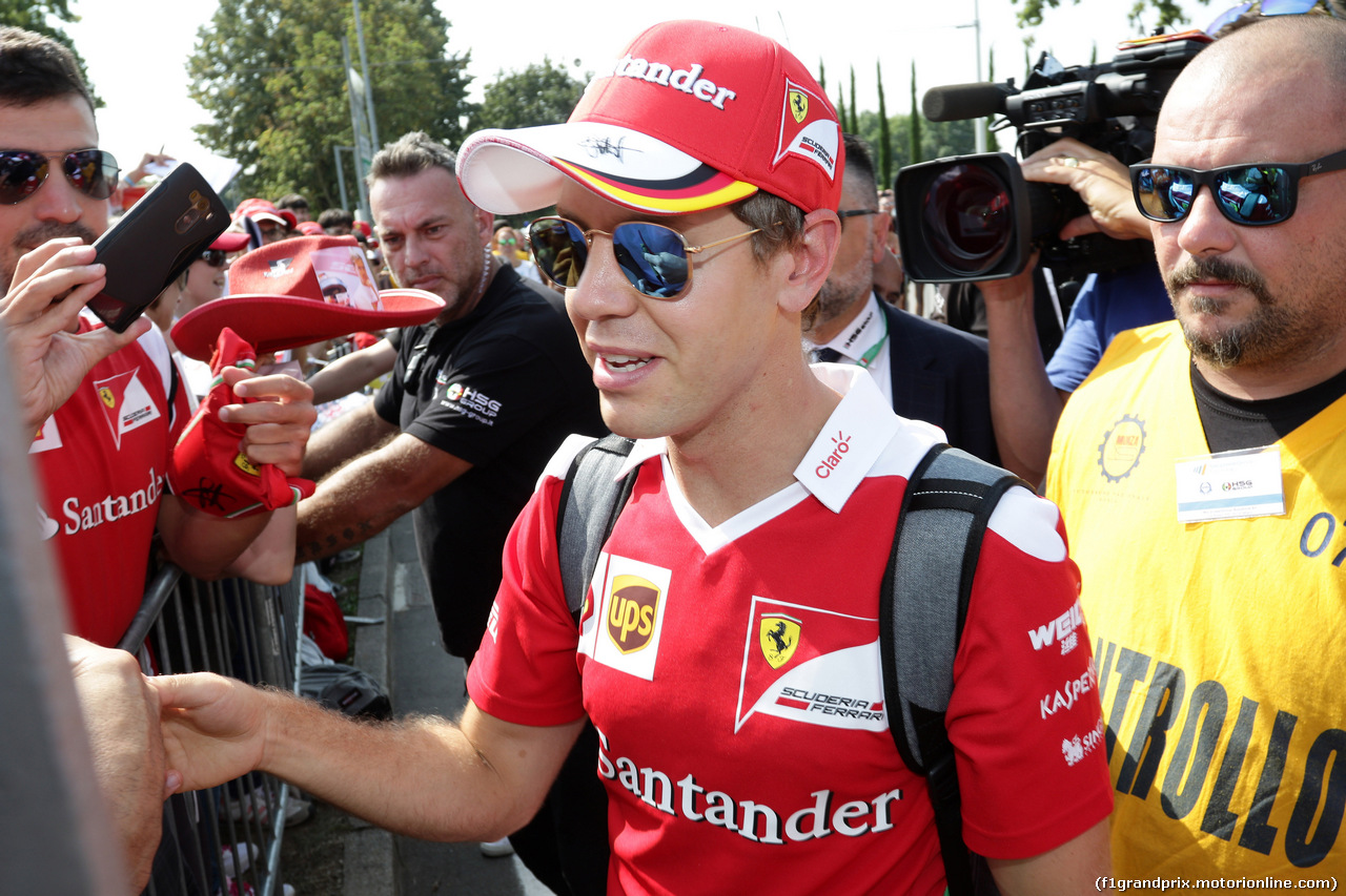 GP ITALIA, 01.09.2016 - Sebastian Vettel (GER) Ferrari SF16-H