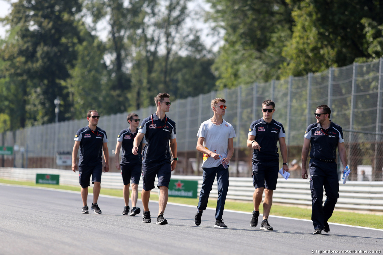 GP ITALIA, 01.09.2016 - Daniil Kvyat (RUS) Scuderia Toro Rosso STR11