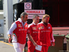 GP ITALIA, 01.09.2016 - (L-R) Maurizio Arrivabene (ITA) Ferrari Team Principal e Sergio Bondi (ITA), Head of Logistics Ferrari