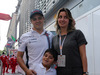 GP ITALIA, 01.09.2016 - Felipe Massa (BRA) Williams FW38 e sua moglie Raffaela Bassi (BRA) with their son Felipinho.