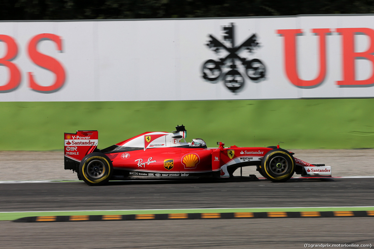GP ITALIA, 02.09.2016 - Prove Libere 2, Sebastian Vettel (GER) Ferrari SF16-H