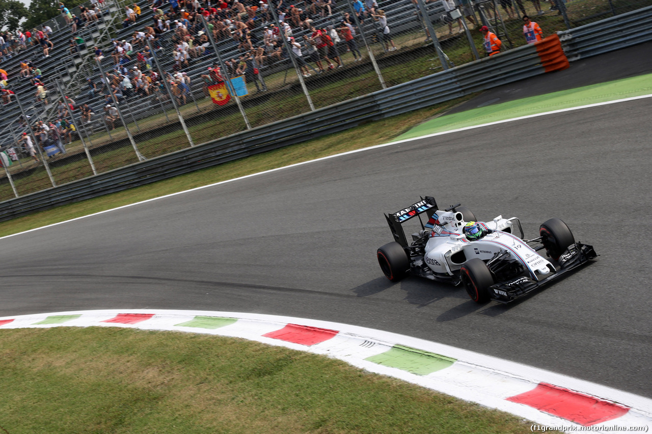 GP ITALIA, 03.09.2016 - Prove Libere 3, Felipe Massa (BRA) Williams FW38