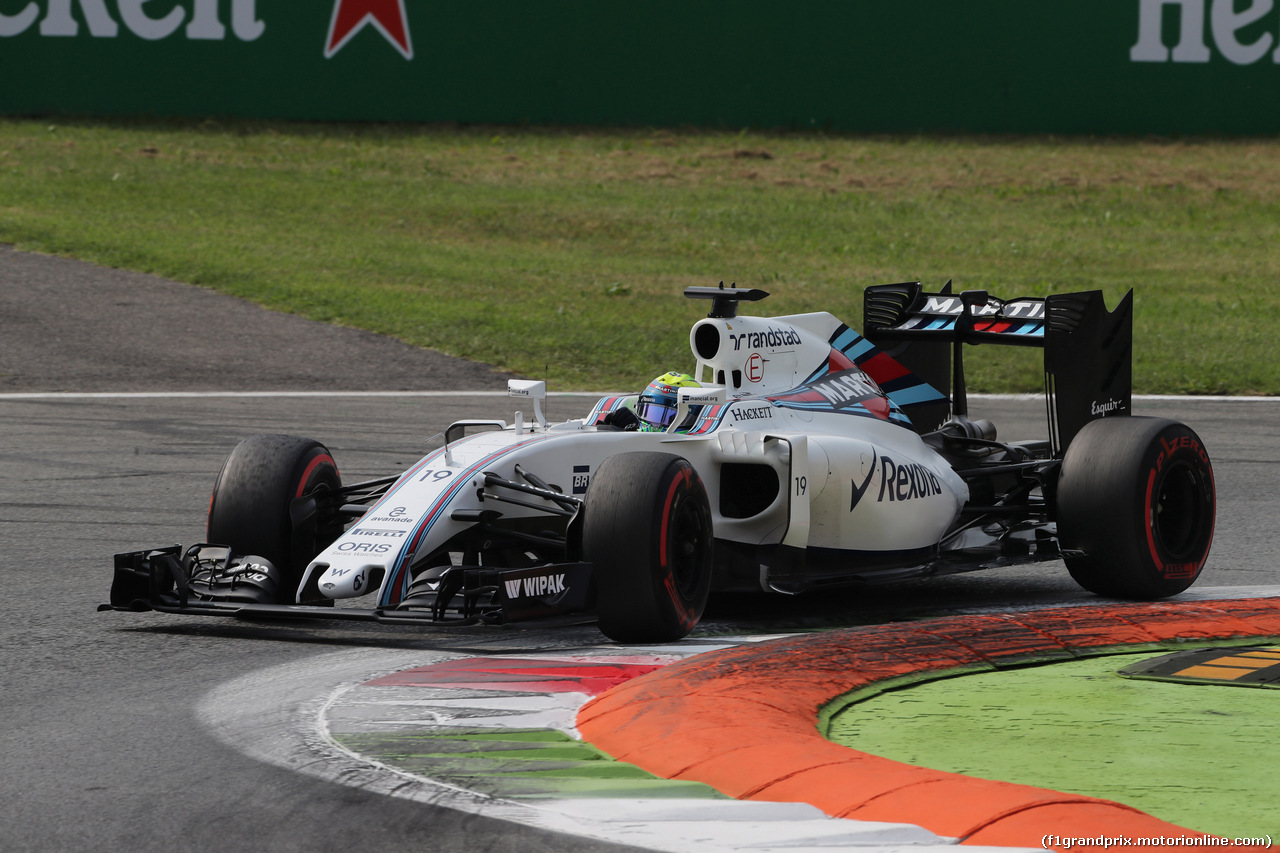 GP ITALIA, 03.09.2016 - Prove Libere 3, Felipe Massa (BRA) Williams FW38