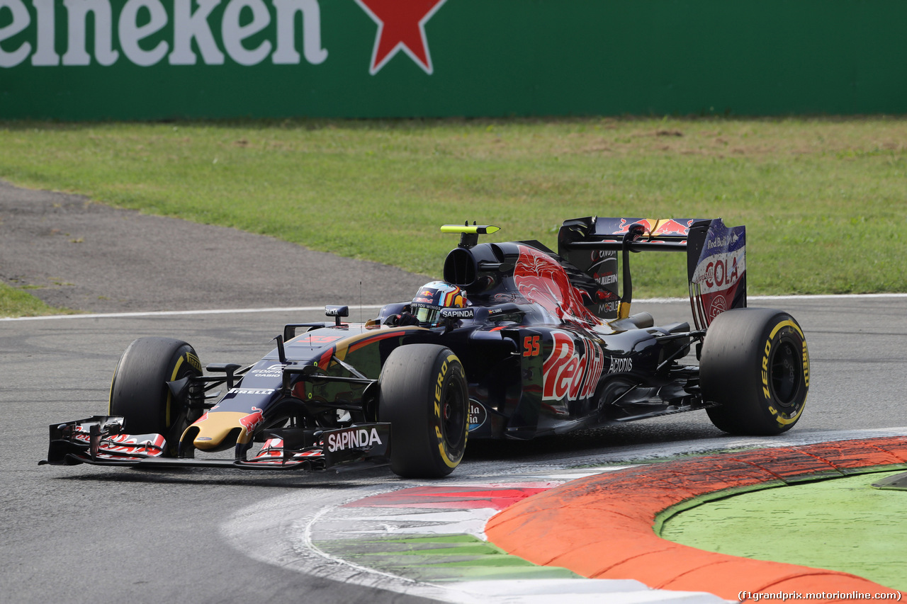 GP ITALIA, 03.09.2016 - Prove Libere 3, Carlos Sainz Jr (ESP) Scuderia Toro Rosso STR11