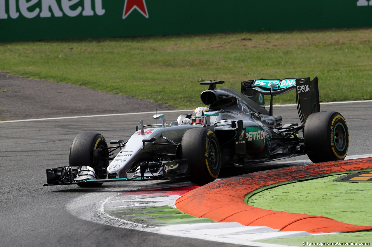 GP ITALIA, 03.09.2016 - Prove Libere 3, Lewis Hamilton (GBR) Mercedes AMG F1 W07 Hybrid