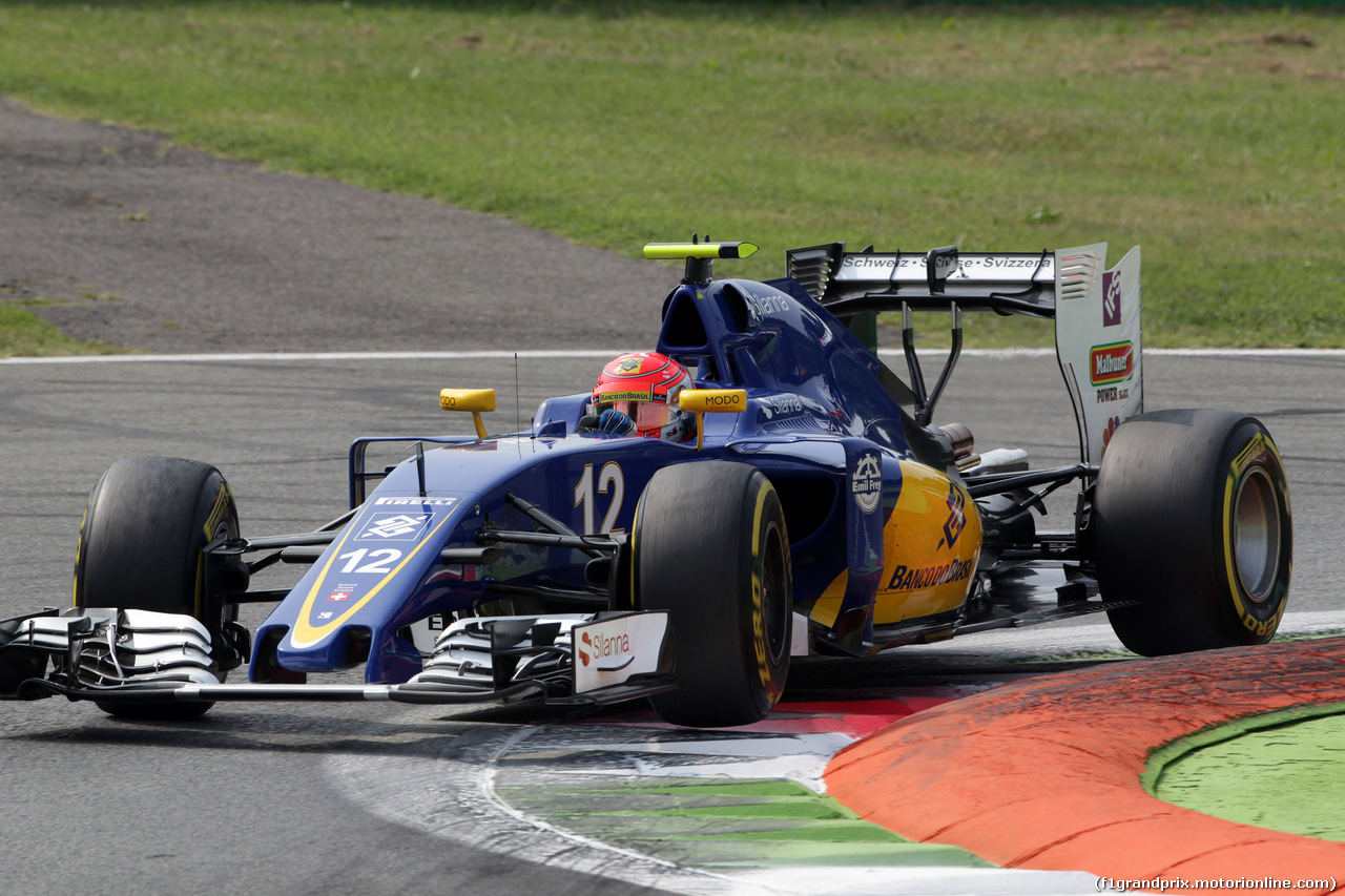GP ITALIA, 03.09.2016 - Prove Libere 3, Felipe Nasr (BRA) Sauber C34