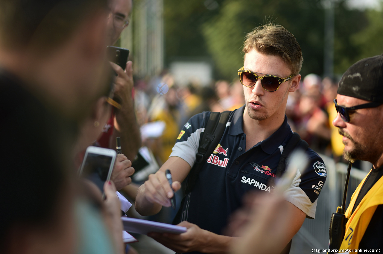 GP ITALIA, 03.09.2016 - Prove Libere 3, Daniil Kvyat (RUS) Scuderia Toro Rosso STR11