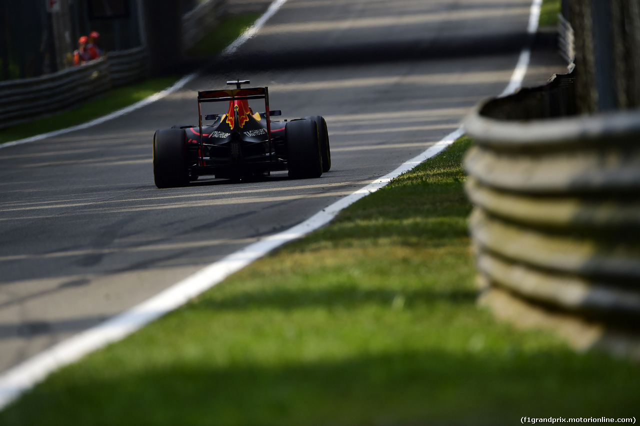 GP ITALIA, 03.09.2016 - Prove Libere 3, Daniel Ricciardo (AUS) Red Bull Racing RB12