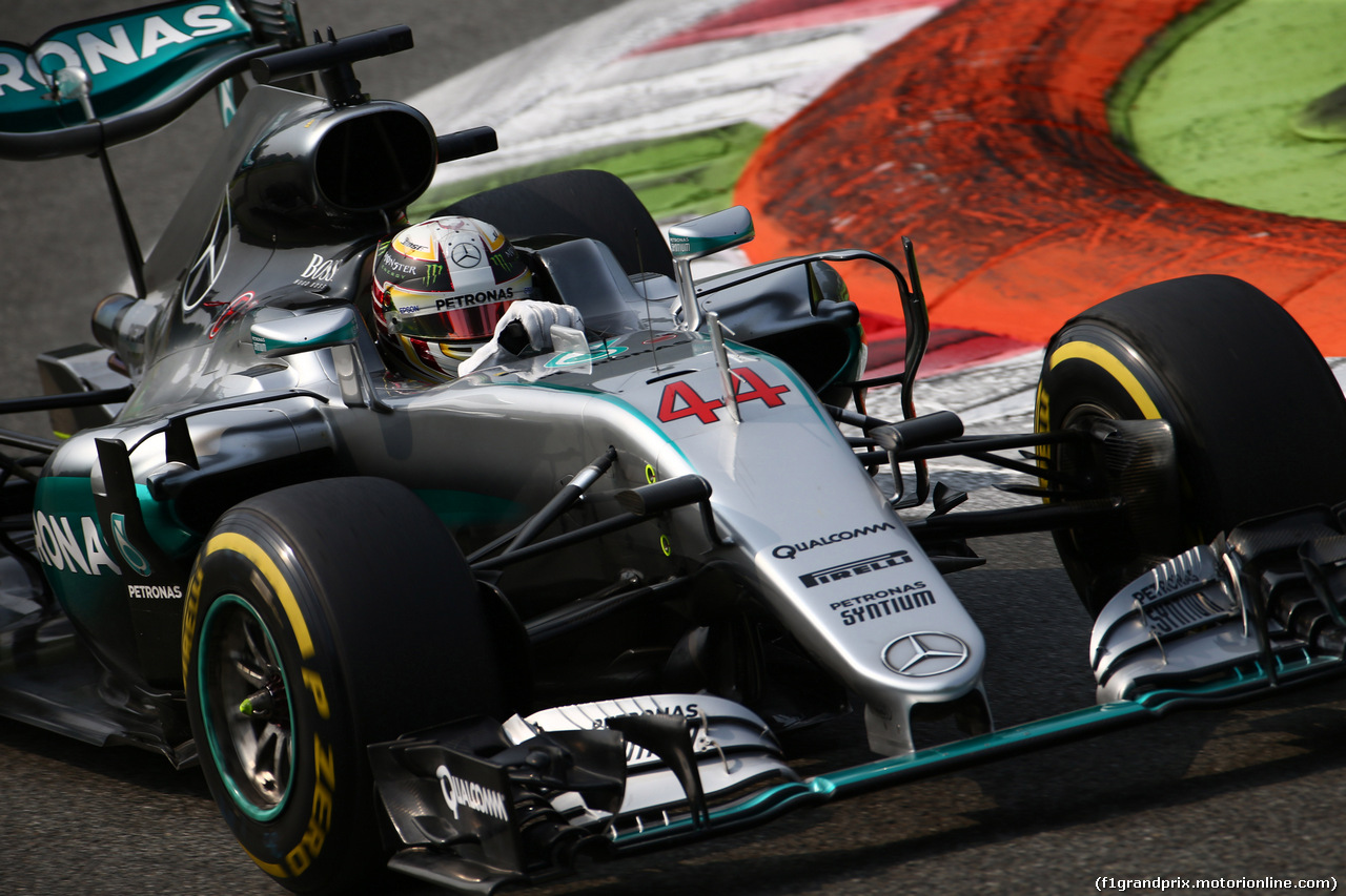 GP ITALIA, 03.09.2016 - Prove Libere 3, Lewis Hamilton (GBR) Mercedes AMG F1 W07 Hybrid