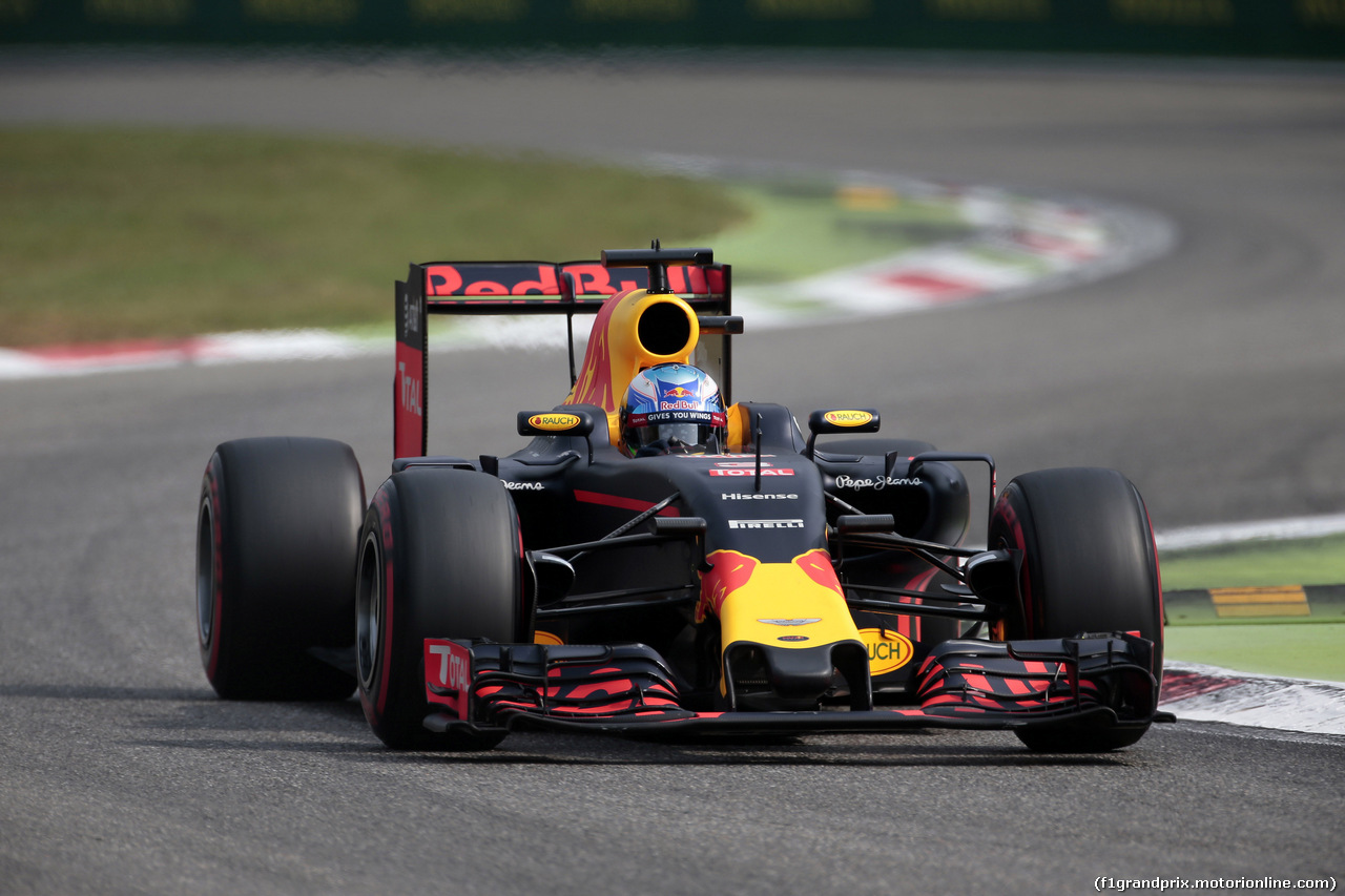 GP ITALIA, 03.09.2016 - Prove Libere 3, Daniel Ricciardo (AUS) Red Bull Racing RB12