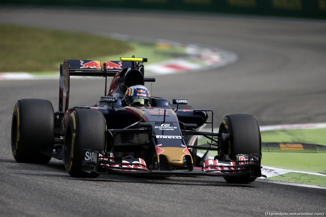 GP ITALIA, 03.09.2016 - Prove Libere 3, Carlos Sainz Jr (ESP) Scuderia Toro Rosso STR11